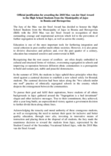 Official justification for awarding the 2018 Max van der Stoel Award 