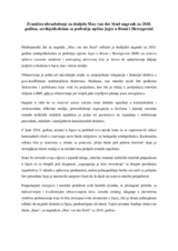 Zvanično obrazloženje za dodjelu Max van der Stoel nagrade za 2018. godinu