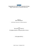 Address by OSCE High Commissioner on National Minorities Kairat Abdrakhmanov