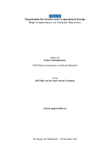 Address by Kairat Abdrakhmanov, OSCE High Commissioner on National Minorities