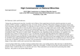 Speech by Max van der Stoel at the Fifth Annual Session of the OSCE Parliamentary Assembly, Stockholm