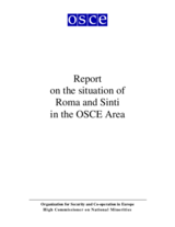 Report and recommendations on the Situation of Roma and Sinti in the OSCE Area