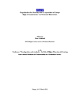 Address by Knut Vollebaek, OSCE High Commissioner on National Minorities