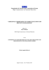 Address by Knut Vollebaek, OSCE High Commissioner on National Minorities