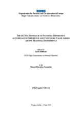 Address by Knut Vollebaek, OSCE High Commissioner on National Minorities