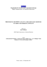 Address by Ambassador Knut Vollebaek, OSCE High Commissioner on National Minorities