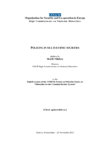 Policing in multi-ethnic societies